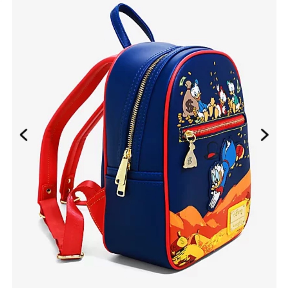 Loungefly Disney DuckTales Gold Coin Mini Backpack - Picture 3 of 5